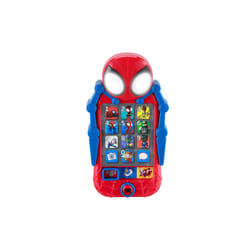 SA-160 Spidey and His Amazing Friends Phone, Built-in Preschool Learning Games, Educational Toddler Activities and Pretend Play, for Fans of Spiderman