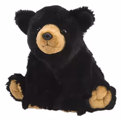 Wild Republic Cuddlekins Black Bear Stuffed Animal - 12', 0 yr(s)