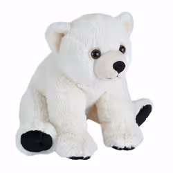 Wild Republic Cuddlekins Baby Polar Bear Stuffed Animal - 12', Toy animals, 0 yr(s)