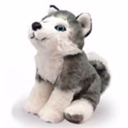Wild Republic CK-Mini Husky, Toy animals, 0 yr(s)