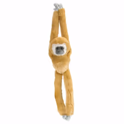 Wild Republic Hanging White Handed Gibbon Stuffed Animal - 20', Gibbon, 0 yr(s)