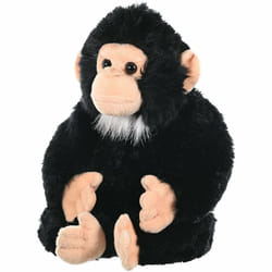 Wild Republic Cuddlekins Chimpanzee Stuffed Animal - 12'