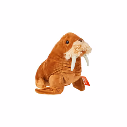 Walrus Plush Soft Toy, Cuddlekins Cuddly Toys, Gifts for Kids,Brown,20 cm