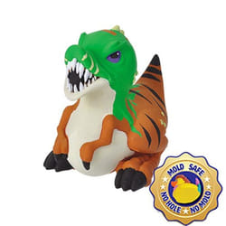 Wild Republic Rubber Duck T-Rex Bath animal Brown, Green, White