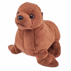 Wild Republic Pocketkins Eco Sea Lion Stuffed Animal 5 Inches Plush Toy Made from Recycled Materials Eco Friendly