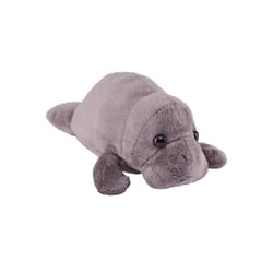 Wild Republic Pocketkins Eco Manatee  Stuffed Animal  5 Inches  Plush Toy  Made from Recycled Materials  Eco Friendly