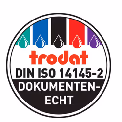 Trodat Replacement Ink Pads 6/4910 - Pack of 2 - Red Ink - for The Pri