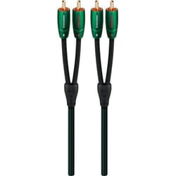 AudioQuest 0.6m Evergreen RCA audio cable 2 x RCA Black