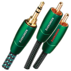 AudioQuest 3m Evergreen 3.5mm - 2xRCA audio cable Black