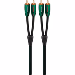 AudioQuest 3m Evergreen RCA, 2 x RCA, Male, 2 x RCA, Male, 3 m, Black