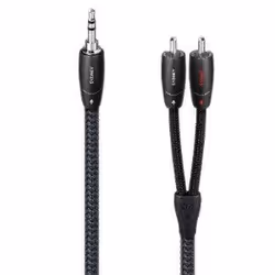 AudioQuest 1m Sydney 3.5mm - 2xRCA, 3.5mm, Male, 2 x RCA, Male, 1 m, Black