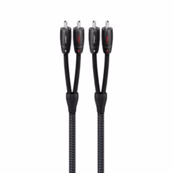 AudioQuest 12m Sydney RCA, 2 x RCA, Male, 2 x RCA, Male, 12 m, Black