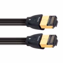 AudioQuest 0.75m RJ/E Pearl, 0.75 m, Cat7, RJ-45, RJ-45, Black