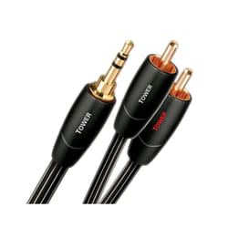 AudioQuest 3m Tower 3.5mm - 2xRCA audio cable Black