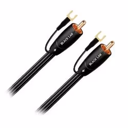 AudioQuest 2m Black Lab RCA, RCA, Male, RCA, Male, 2 m, Black