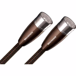 AudioQuest 0.5m Mackenzie XLR, XLR (3-pin), Male, XLR (3-pin), Male, 0.5 m, Black