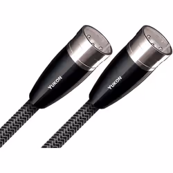 AudioQuest 2m Yukon XLR, XLR (3-pin), Male, XLR (3-pin), Male, 2 m, Black