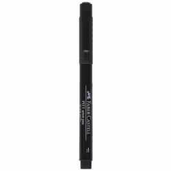 A.W. FABER CASTELL USA FC800011T Pitt Artist Pen Fine Bc  Black
