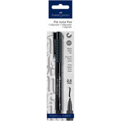A.W. FABER CASTELL USA FC800073T FC800073 Pitt Calligraphy 2Mm Blk Bc Black