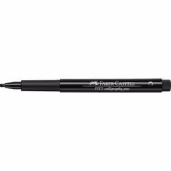 A.W. FABER CASTELL USA FC800073T FC800073 Pitt Calligraphy 2Mm Blk Bc Black