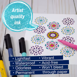 Faber Castell Pitt Artist Pen Set - Mandala Art