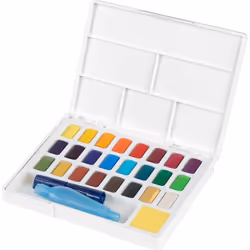 Faber-Castell Watercolour Paints, 24 Colors