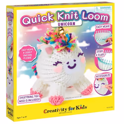 Creativity for Kids Quick Knit Loom Unicorn