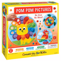 Creativity for Kids Pom Pom Pictures, 3 yr(s), Multicolour