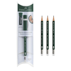 Faber-Castell Perfect Pencil Castell 9000 and 3 Count Pencil Refill - #2 Lead Pencil  Sharpener and Pencil Extender (Pack of 1)