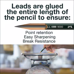 Faber-Castell Perfect Pencil Castell 9000 and 3 Count Pencil Refill - #2 Lead Pencil  Sharpener and Pencil Extender (Pack of 1)