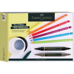 Faber-Castell Graphic Art Try It Box - Wet Mediums Set