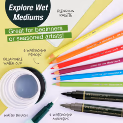 Faber-Castell Graphic Art Try It Box - Wet Mediums Set