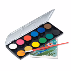 Creativity for Kids Watercolor Paint Set - 12 Colors