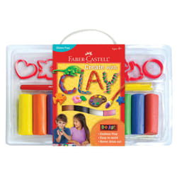 Faber-Castell Do Art Create with Clay - Modeling Clay Set for Kids - Soft Clay  Never Dries Out