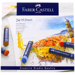 Faber-Castell Creative Studio Oil Pastels Box 24