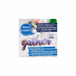 Faber-Castell Gelatos Pastels Color Set, 15 Pastel Colors - Multi-Purpose Art Medium