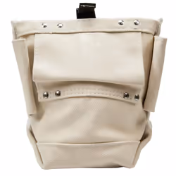 Klein Tools 5416OCTO Tool Bag  Bull-Pin and Bolt Pouch  No. 4 Canvas with Tunnel Connection  5 x 5 x 9-Inch