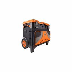 Klein Tools, Rolling Bag on Wheels with High Clearance, Portable Tool Box up to 250 Pounds 55473RTB