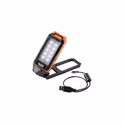 Klein Tools 56403, LED, 1 bulb(s), 220 g, IP54, Black, Orange, Hanging work light