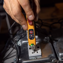 NCVT2P Dual Range Tester, Non Contact Tester 12-1000V AC for Standard and Low Voltage with 2-m Drop Protection , Red