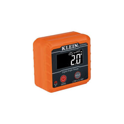 Digital Electronic Level and Angle Gauge, Measures 0-90 and 0-180 Degree Ranges, Measures and Sets Angles Klein Tools 935DAG