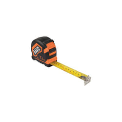 Klein Tools 9375 tape measure 7.5 m Acrylonitrile butadiene styrene (ABS), Polycarbonate (PC), Thermoplastic Rubber (TPR) Black, Orange