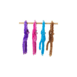 Aurora 3360 18"" Assorted Hanging Monkey Soft and Snuggly Stuffed Anim
