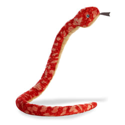 Aurora? Realistic Snake Red Corn Stuffed Animal - Lifelike - Versatile Fun - Red 50 Inches