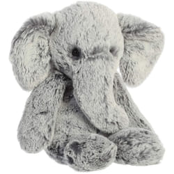 Aurora? Snuggly Sweet & Softer? Elephant Stuffed Animal - Comforting Companion - Imaginative Play - Gray 9 Inches