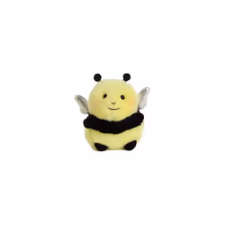 Aurora Round Rolly Pet Bee Happy Stuffed Animal - Adorable Companio