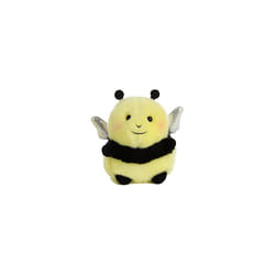 Aurora Round Rolly Pet Bee Happy Stuffed Animal - Adorable Companio
