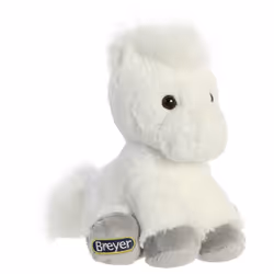 Breyer Aurora Exquisite Horse Stuffed Animal - Realistic Detailing - Imaginative Play - White 8 Inches