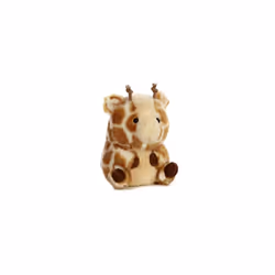 Aurora? Round Rolly Pet? Giminy Giraffe? Stuffed Animal - Adorable Companions - On-The-Go Fun - Brown 5 Inches
