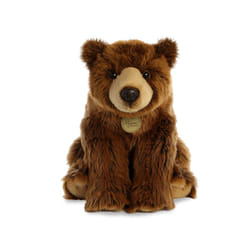 Aurora? Adorable Miyoni? Grizzly Stuffed Animal - Lifelike Detail - Cherished Companionship - Brown 15 Inches